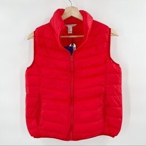 Forever 21 red light puffer vest NWT multiple sizes